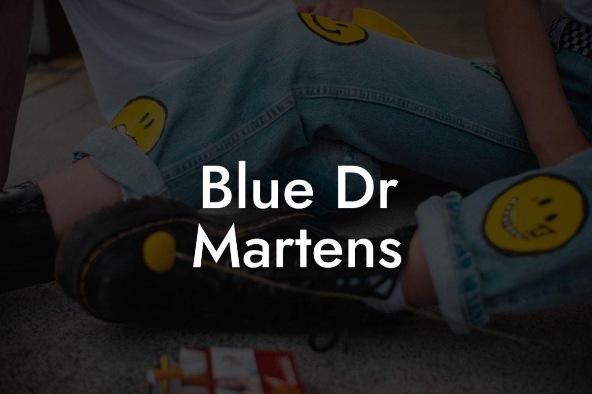 Blue Dr Martens