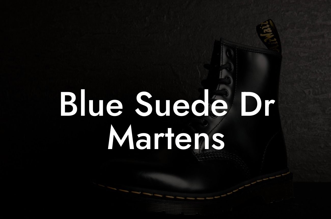 Blue Suede Dr Martens