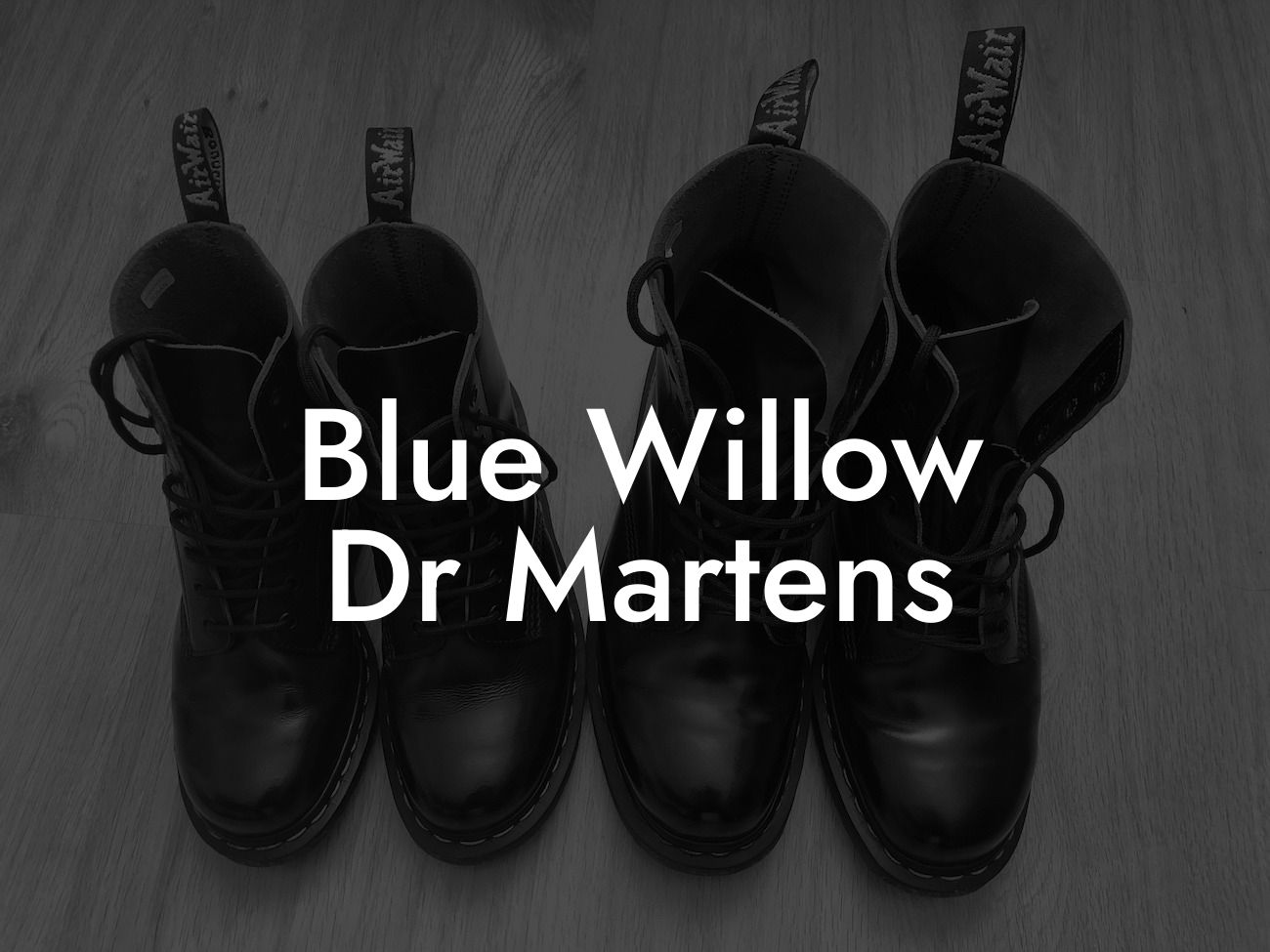 Blue Willow Dr Martens