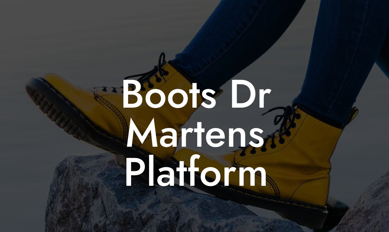 Boots Dr Martens Platform