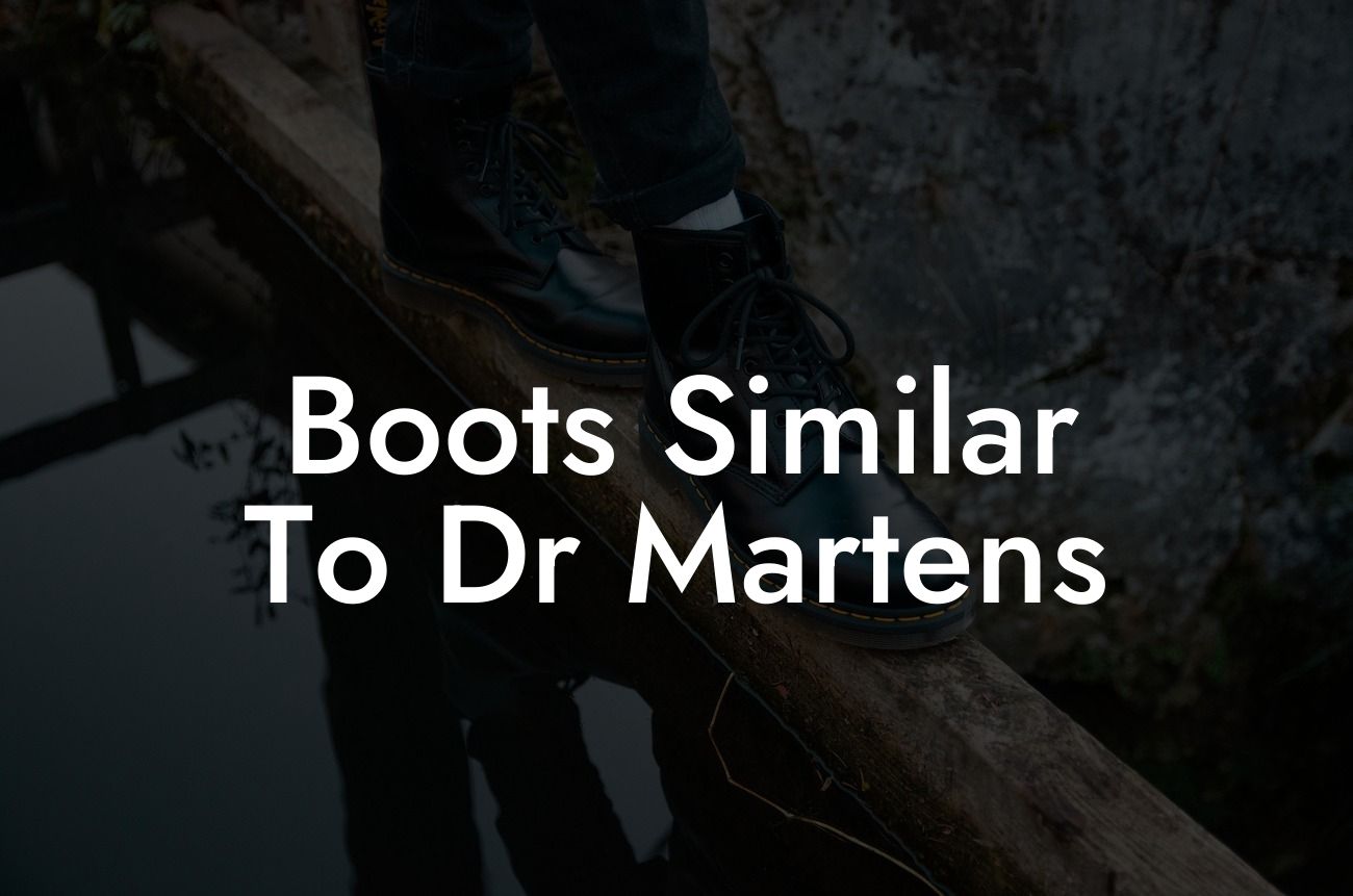 Boots Similar To Dr Martens