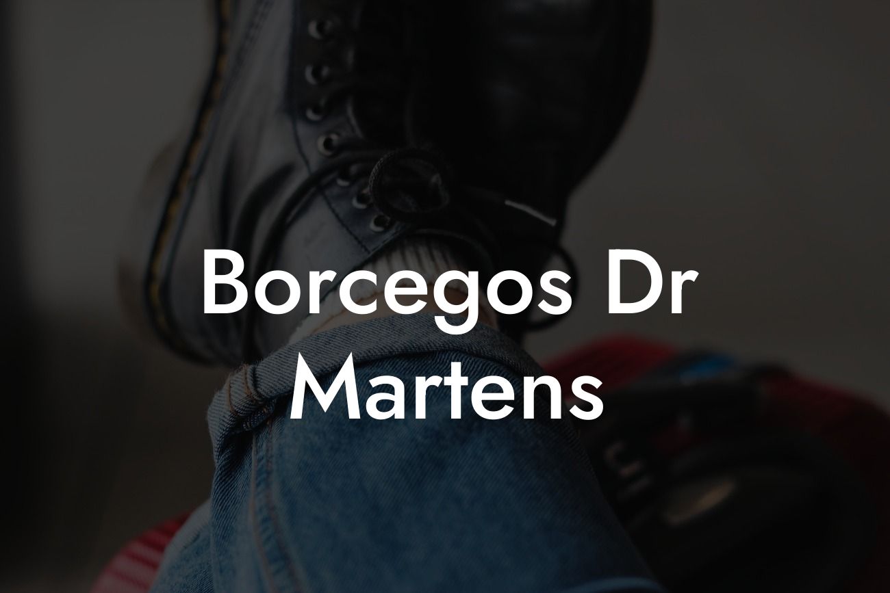 Borcegos Dr Martens