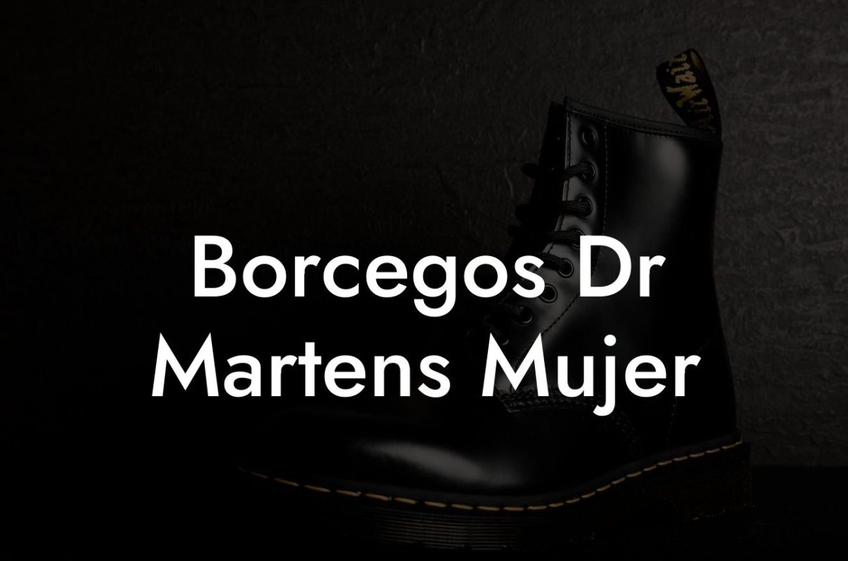 Borcegos Dr Martens Mujer