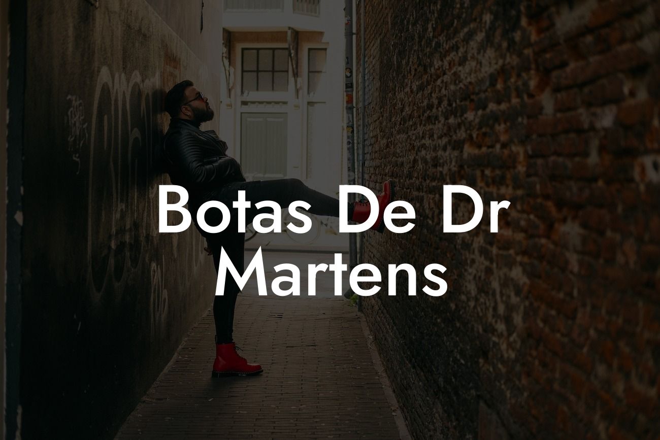 Botas De Dr Martens