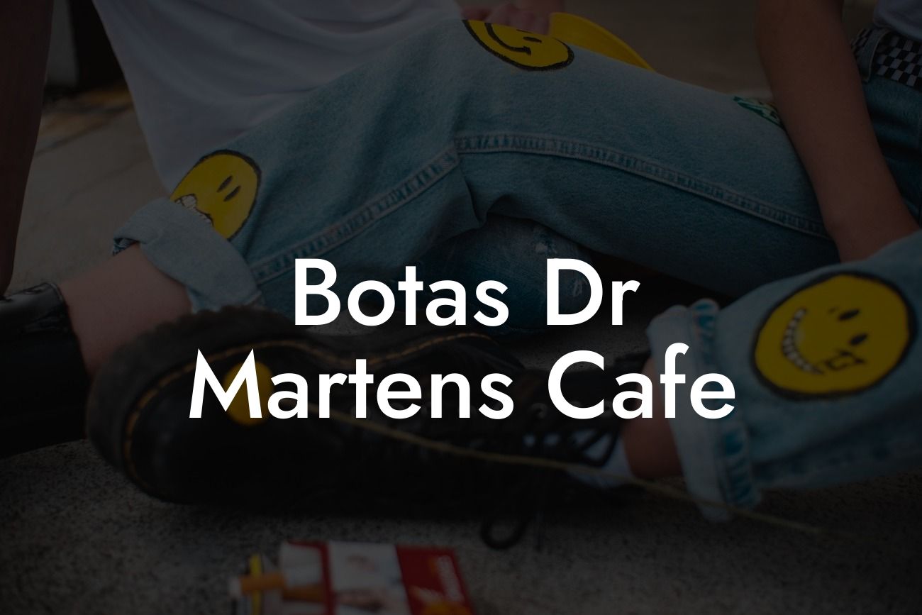 Botas Dr Martens Cafe