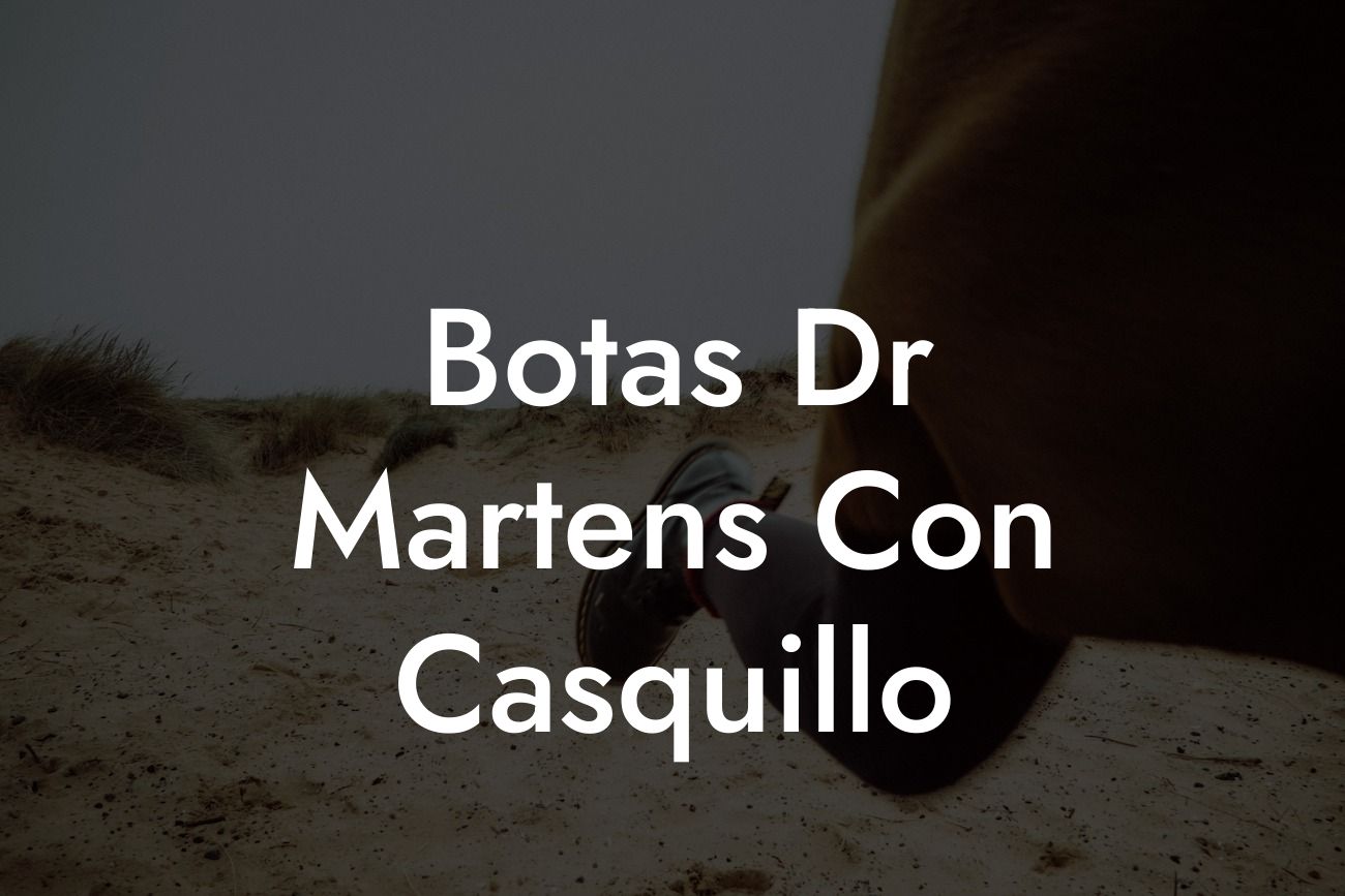 Botas Dr Martens Con Casquillo
