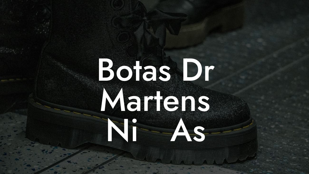 Botas Dr Martens Ni��As