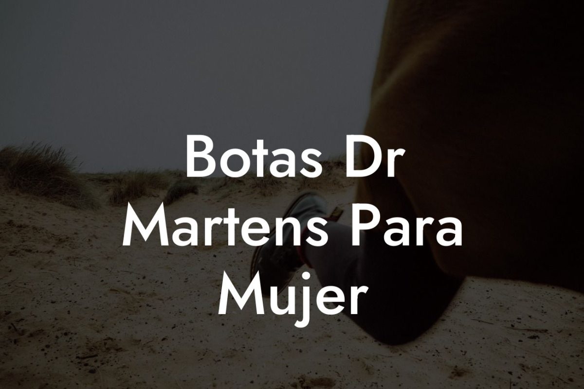 Botas Dr Martens Para Mujer