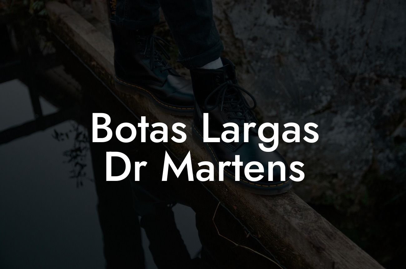 Botas Largas Dr Martens