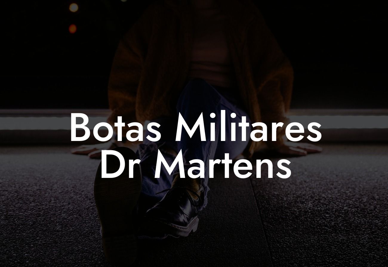 Botas Militares Dr Martens