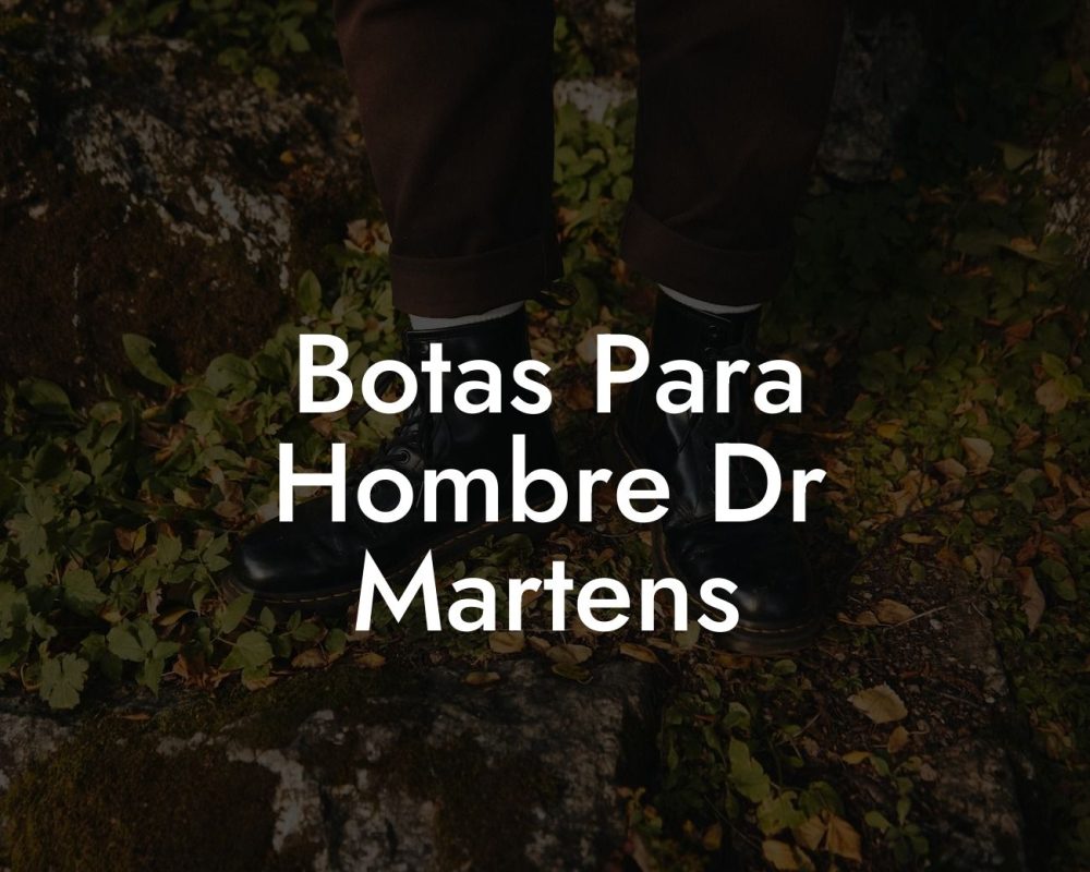 Botas Para Hombre Dr Martens