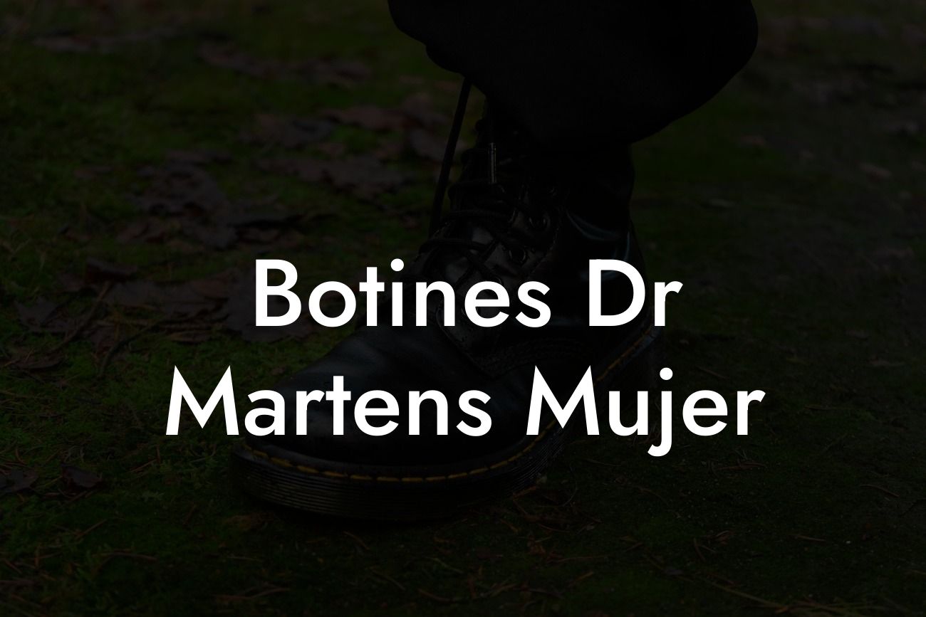 Botines Dr Martens Mujer