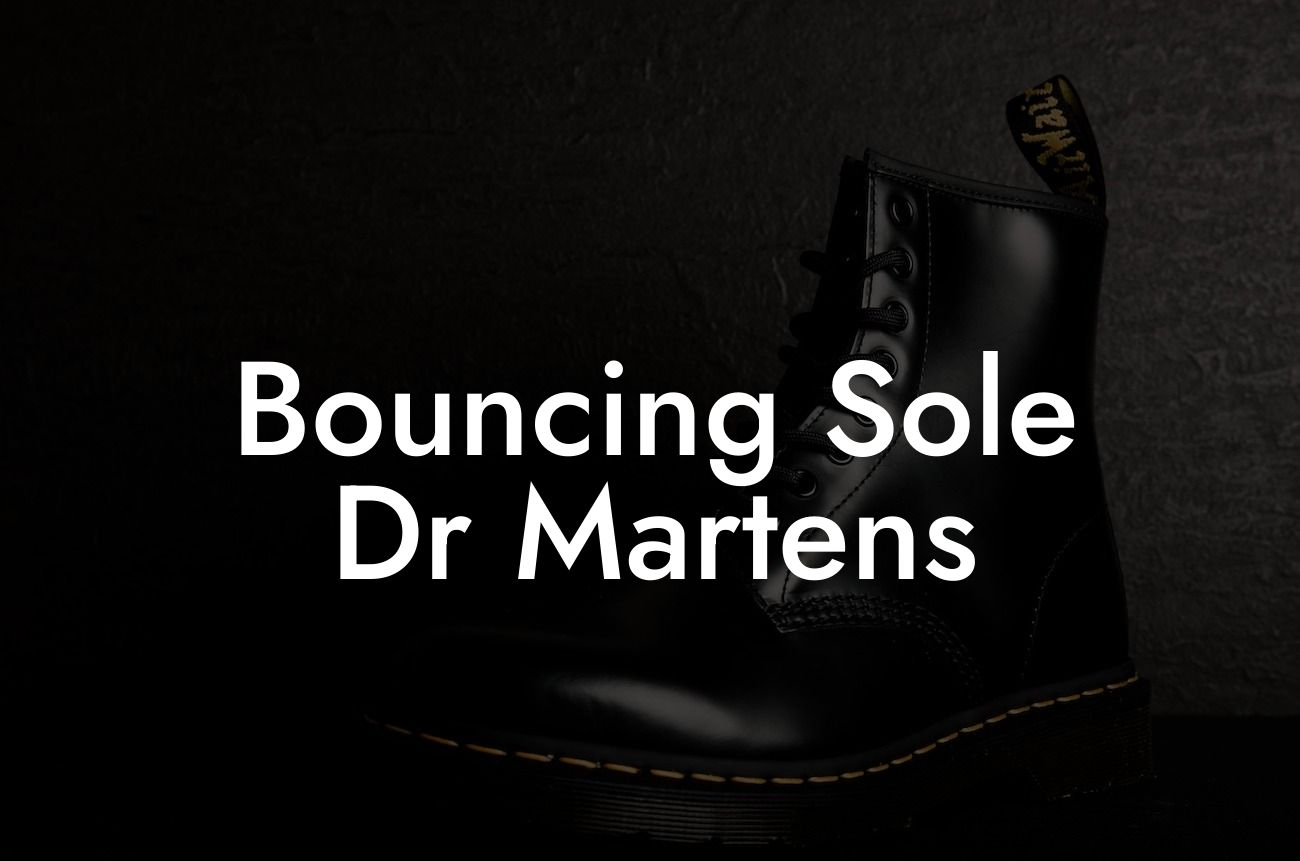 Bouncing Sole Dr Martens