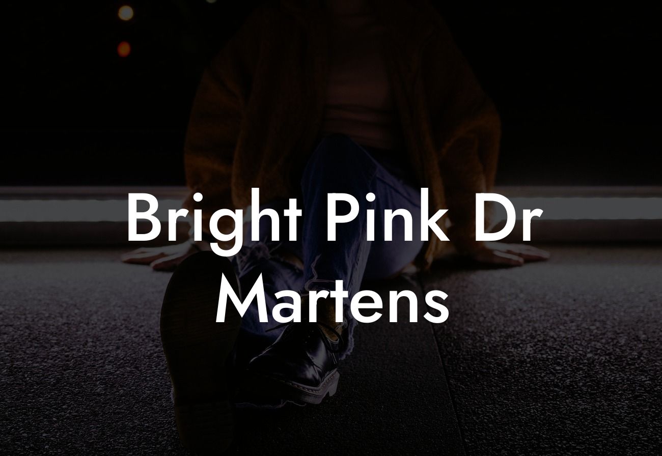 Bright Pink Dr Martens