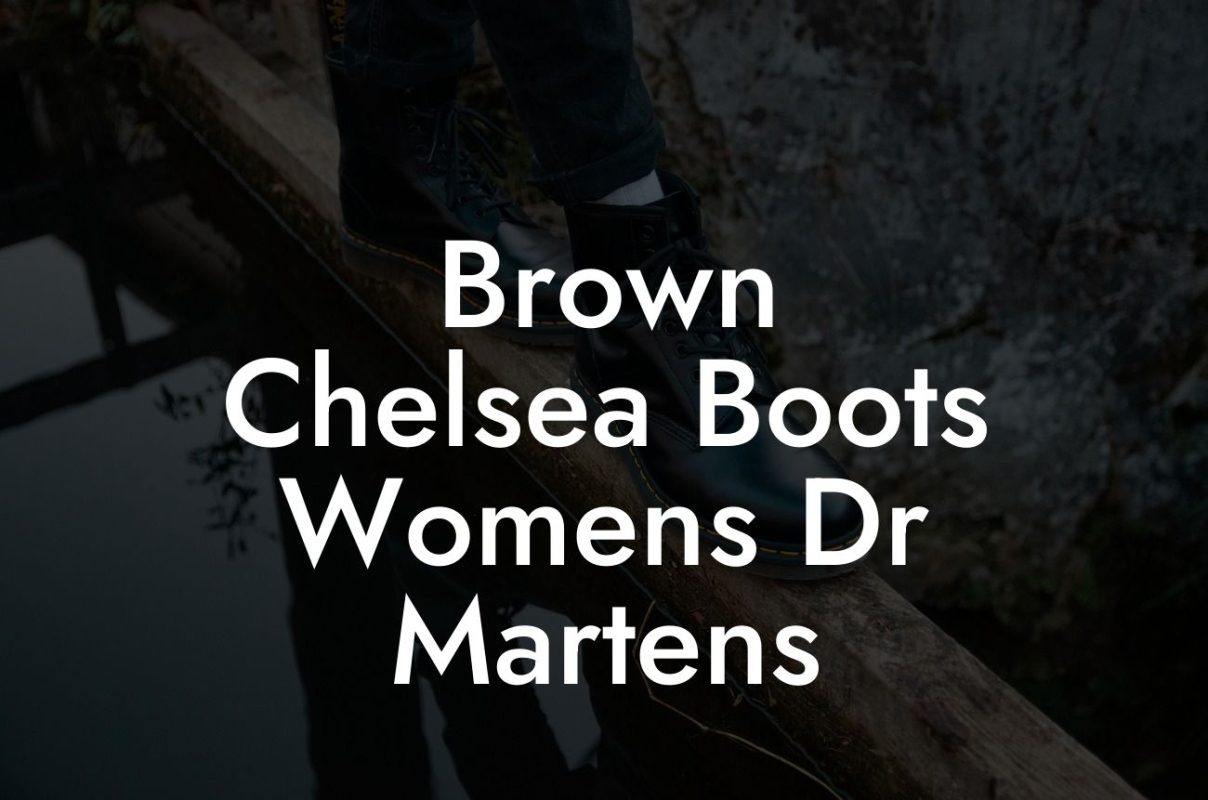 Brown Chelsea Boots Womens Dr Martens