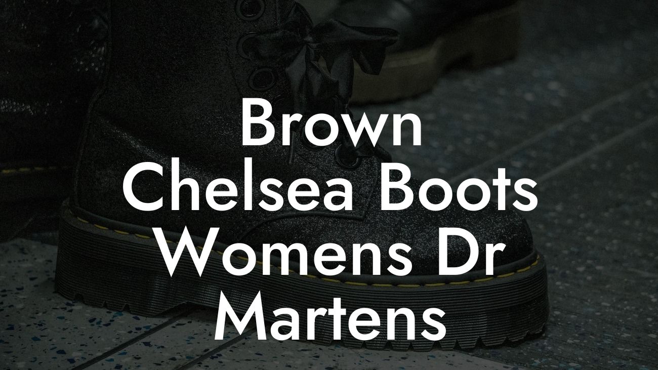 Brown Chelsea Boots Womens Dr Martens