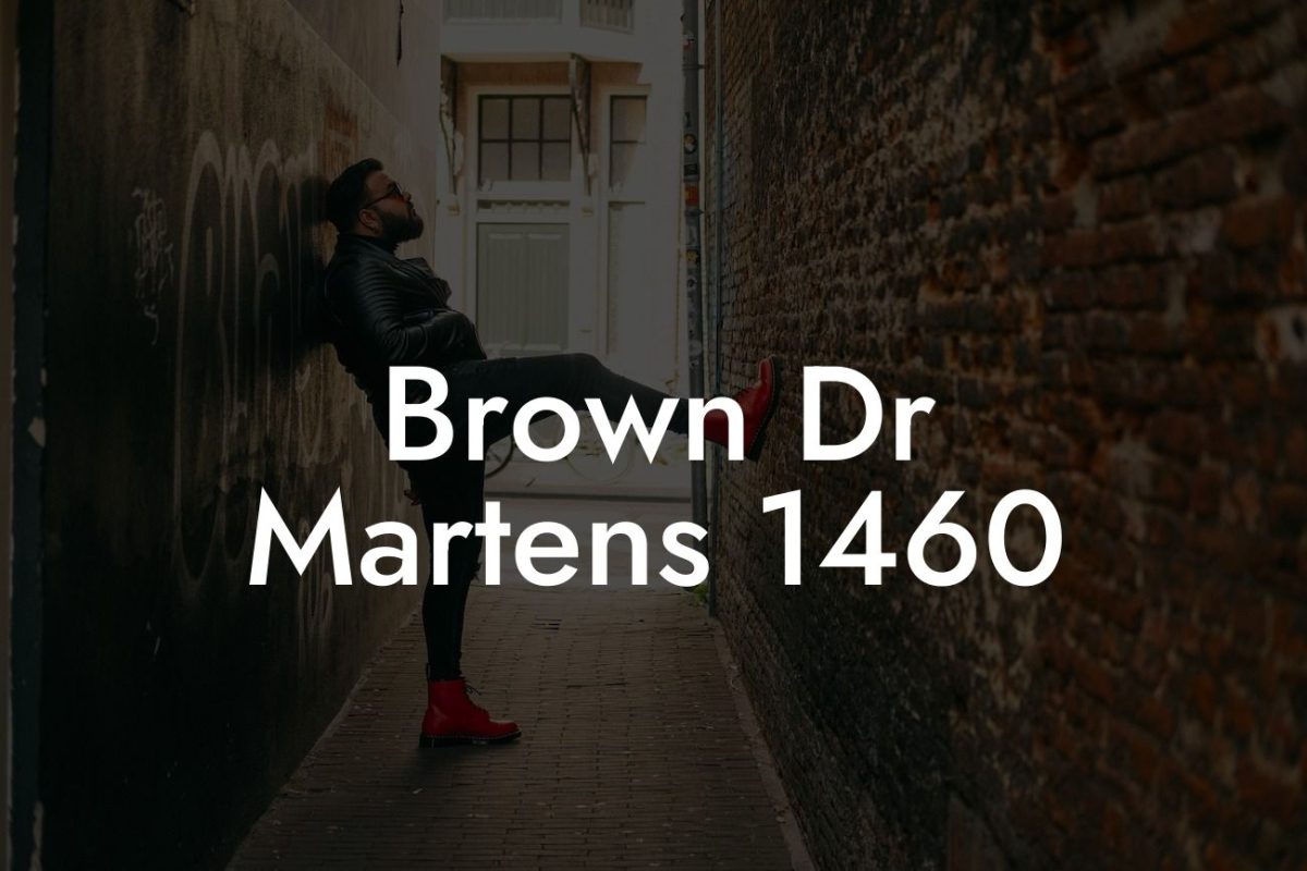 Brown Dr Martens 1460