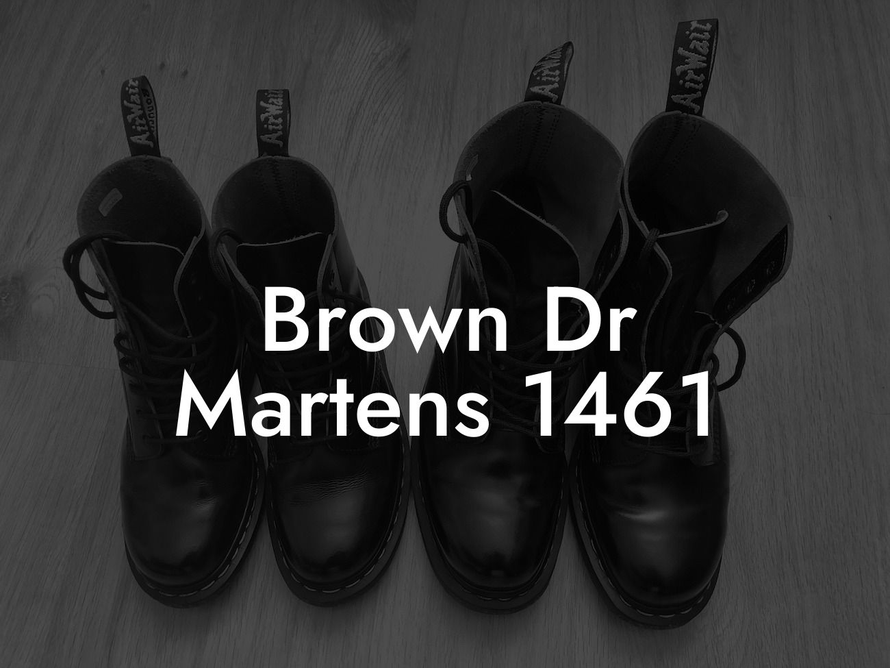 Brown Dr Martens 1461