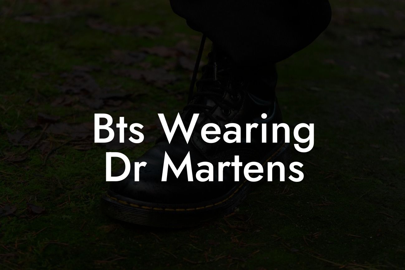 Bts Wearing Dr Martens
