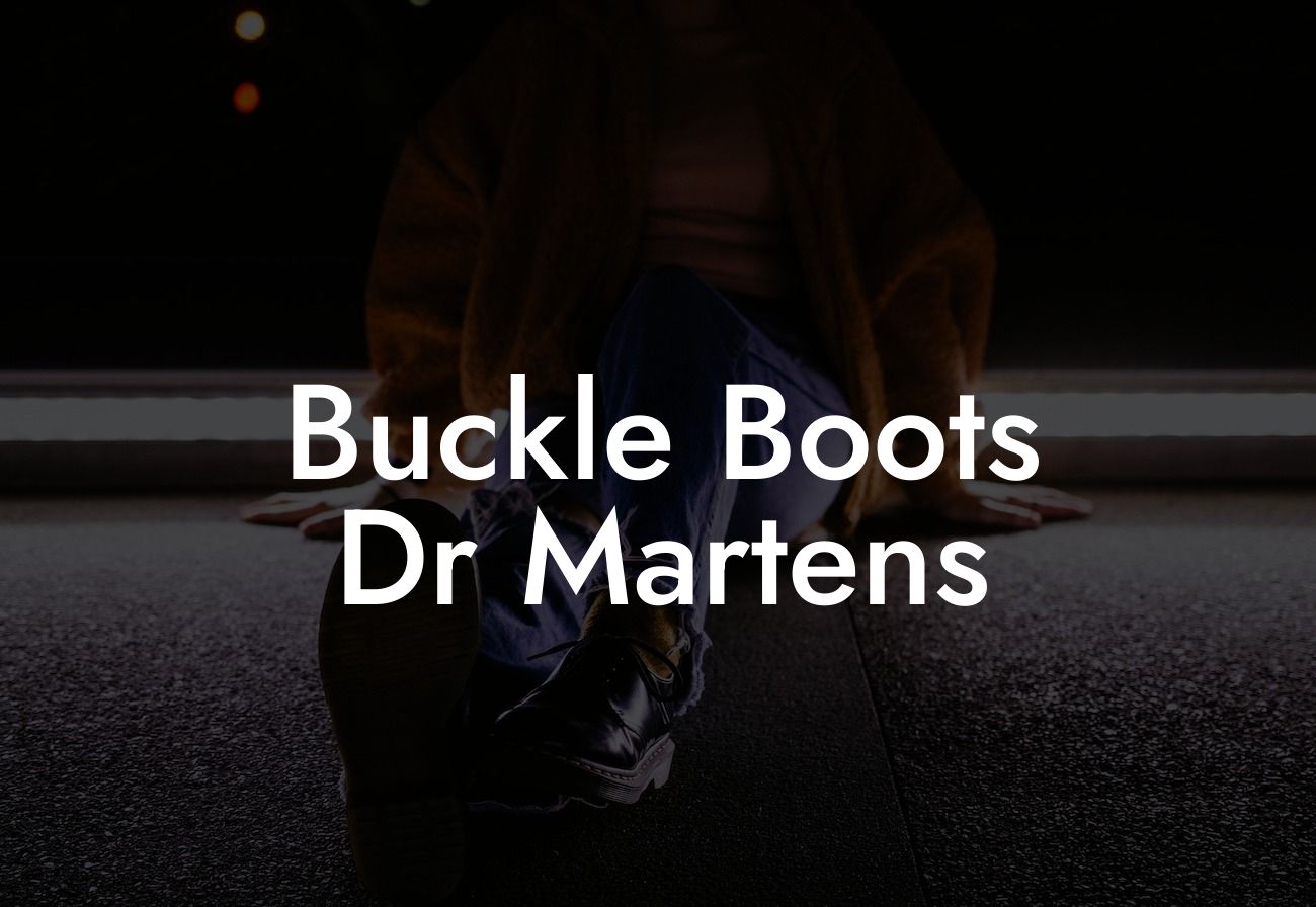 Buckle Boots Dr Martens