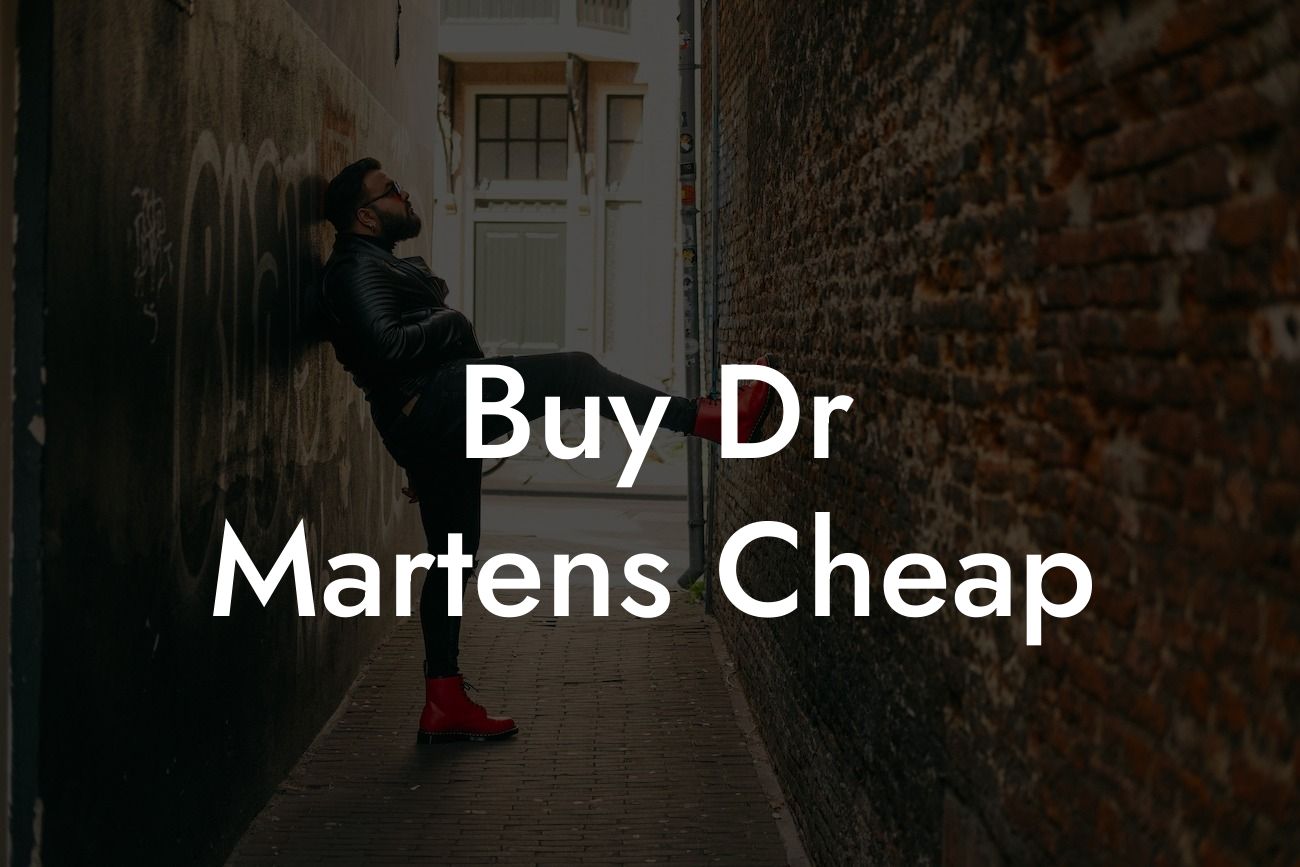 Buy Dr Martens Cheap