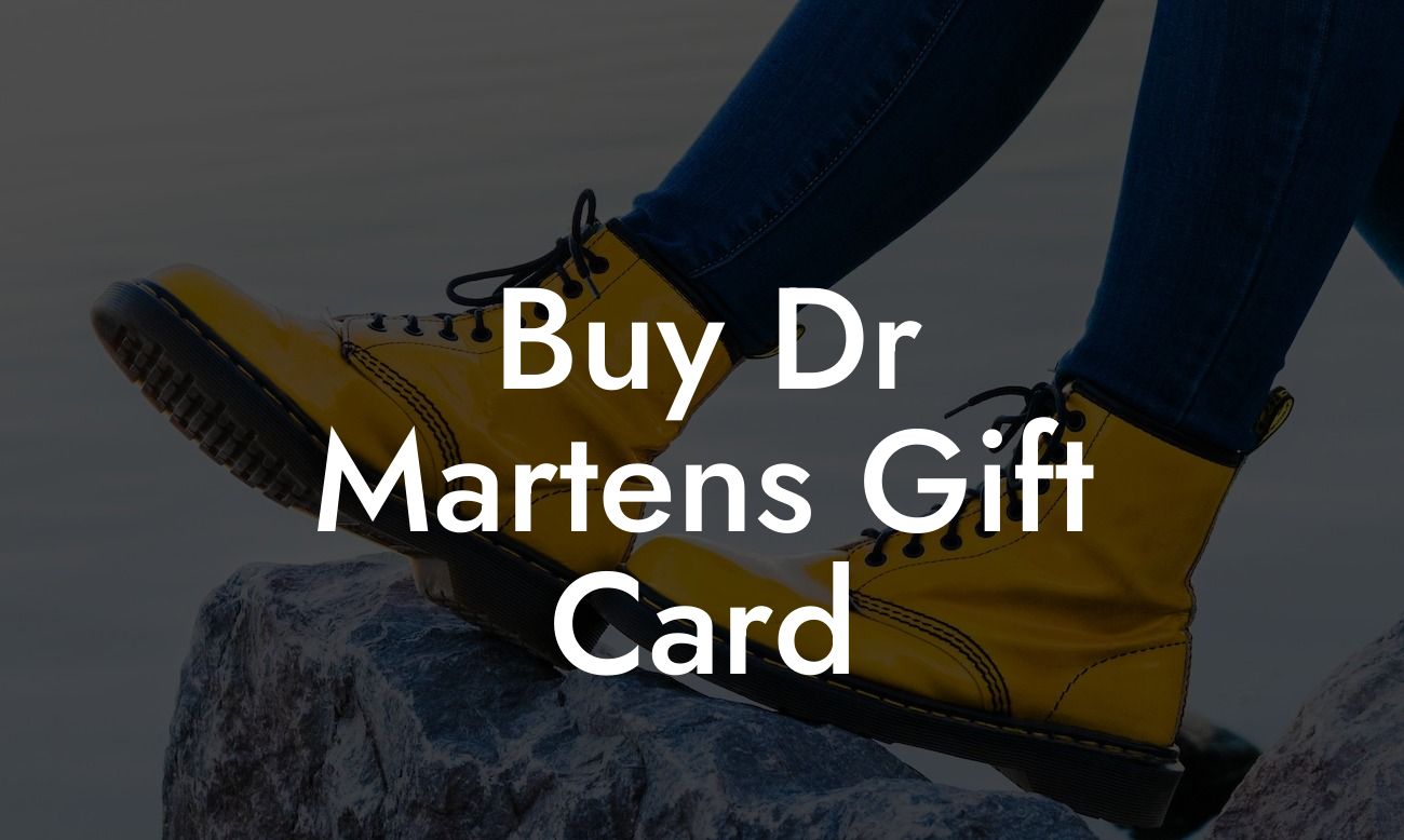 Buy Dr Martens Gift Card