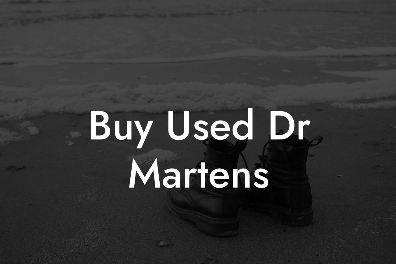 Buy Used Dr Martens