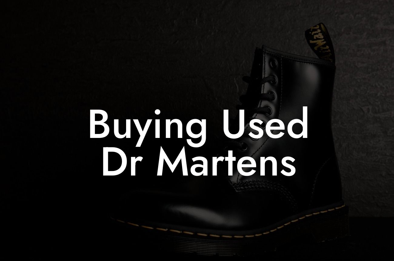 Buying Used Dr Martens