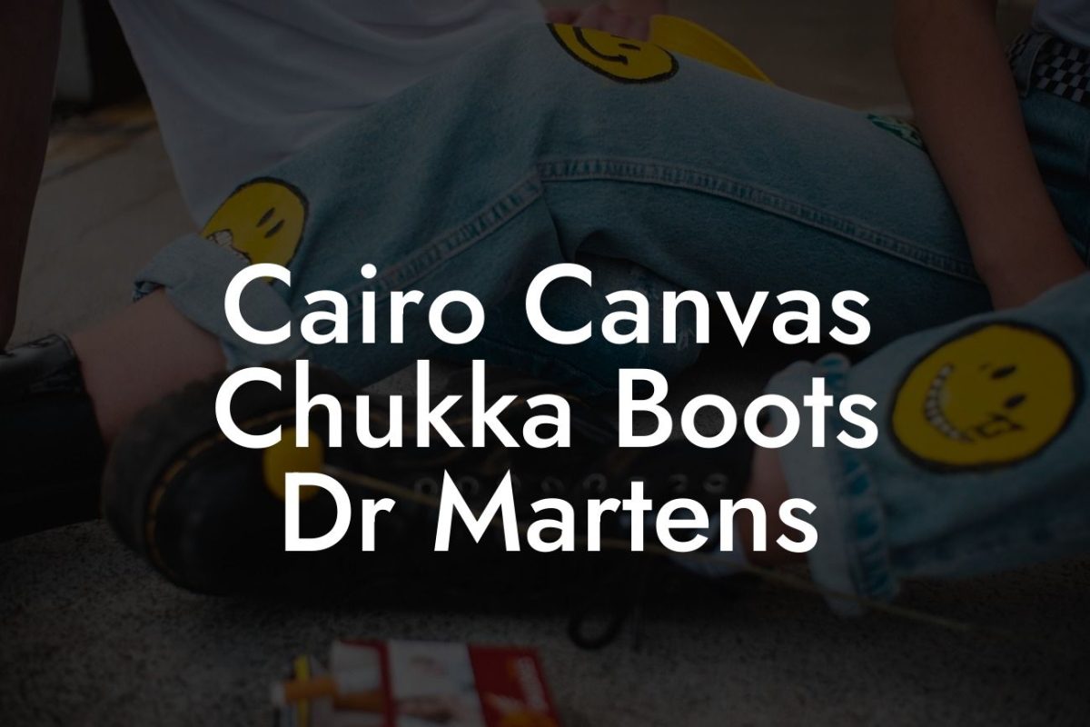 Cairo Canvas Chukka Boots Dr Martens