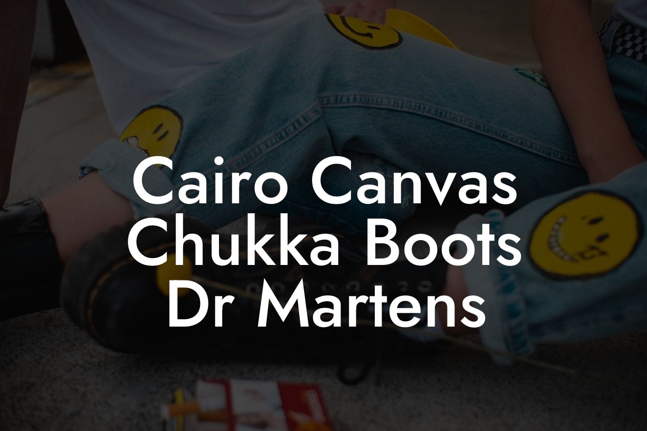 Cairo Canvas Chukka Boots Dr Martens