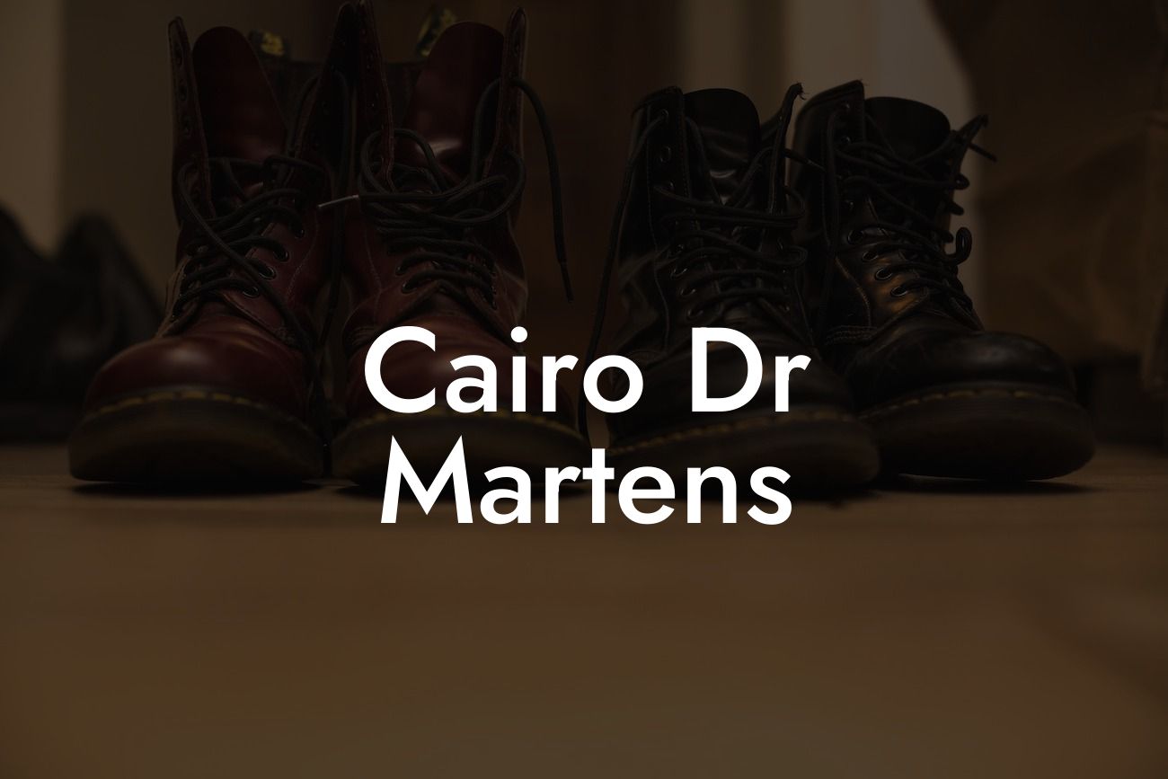 Cairo Dr Martens