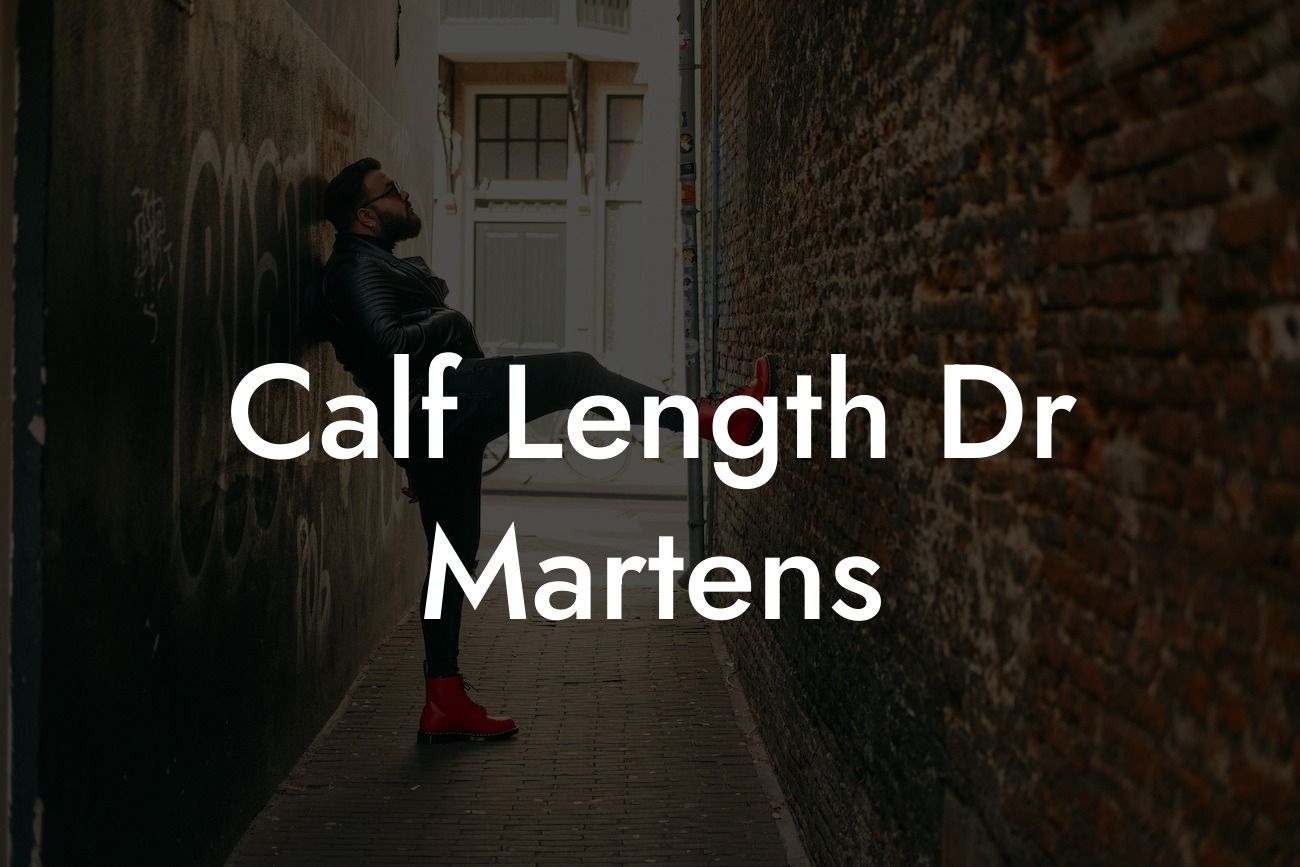 Calf Length Dr Martens