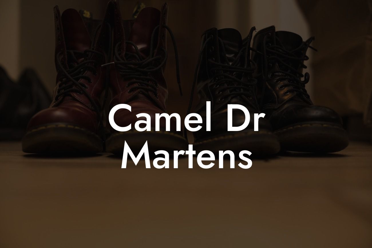 Camel Dr Martens