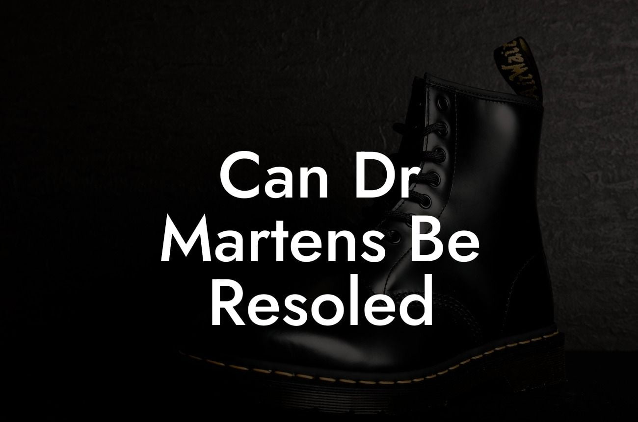 Can Dr Martens Be Resoled