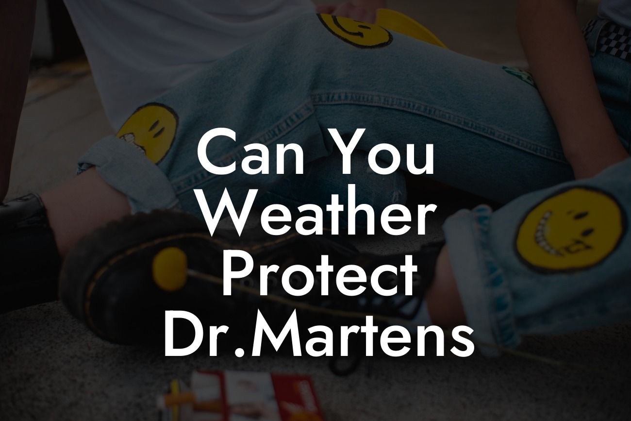 Can You Weather Protect Dr.Martens