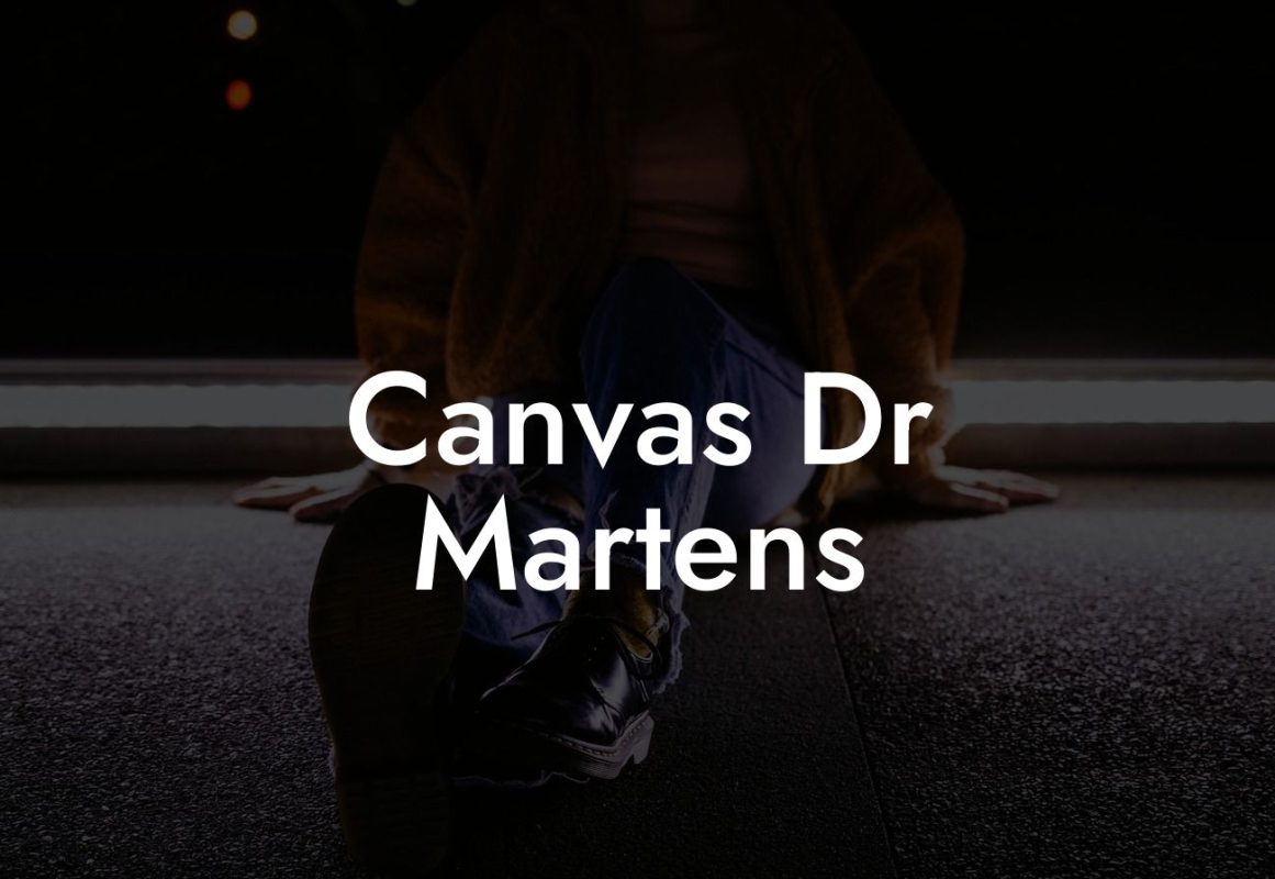 Canvas Dr Martens