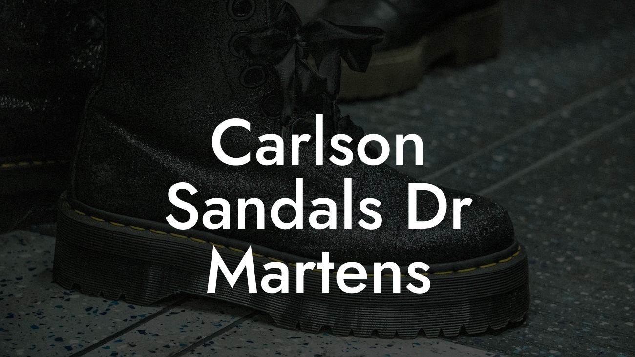 Carlson Sandals Dr Martens
