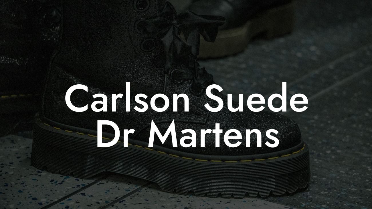 Carlson Suede Dr Martens