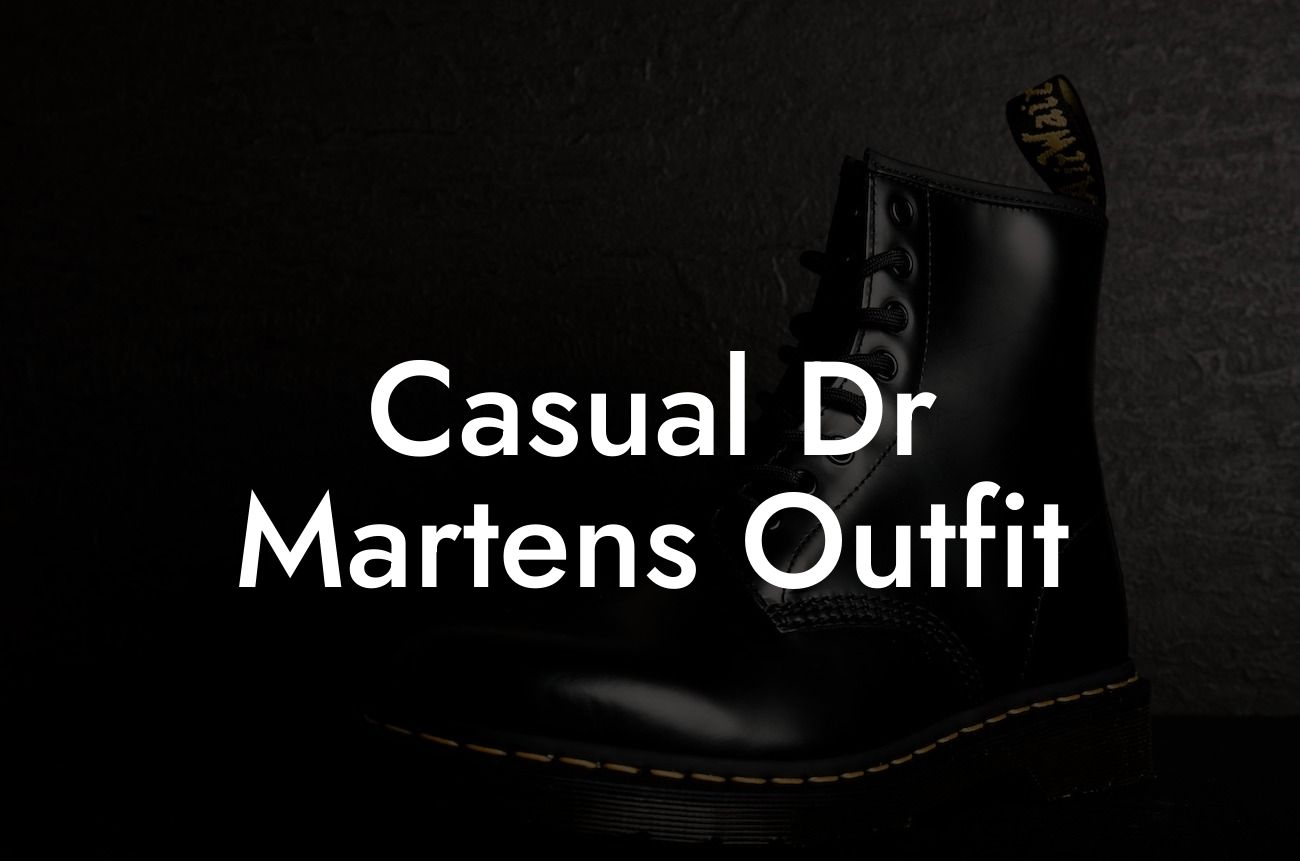 Casual Dr Martens Outfit
