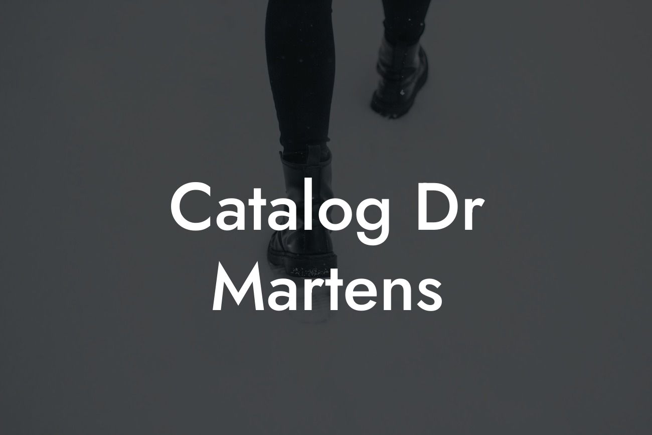 Catalog Dr Martens