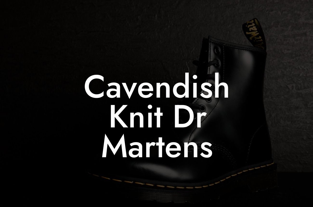 Cavendish Knit Dr Martens