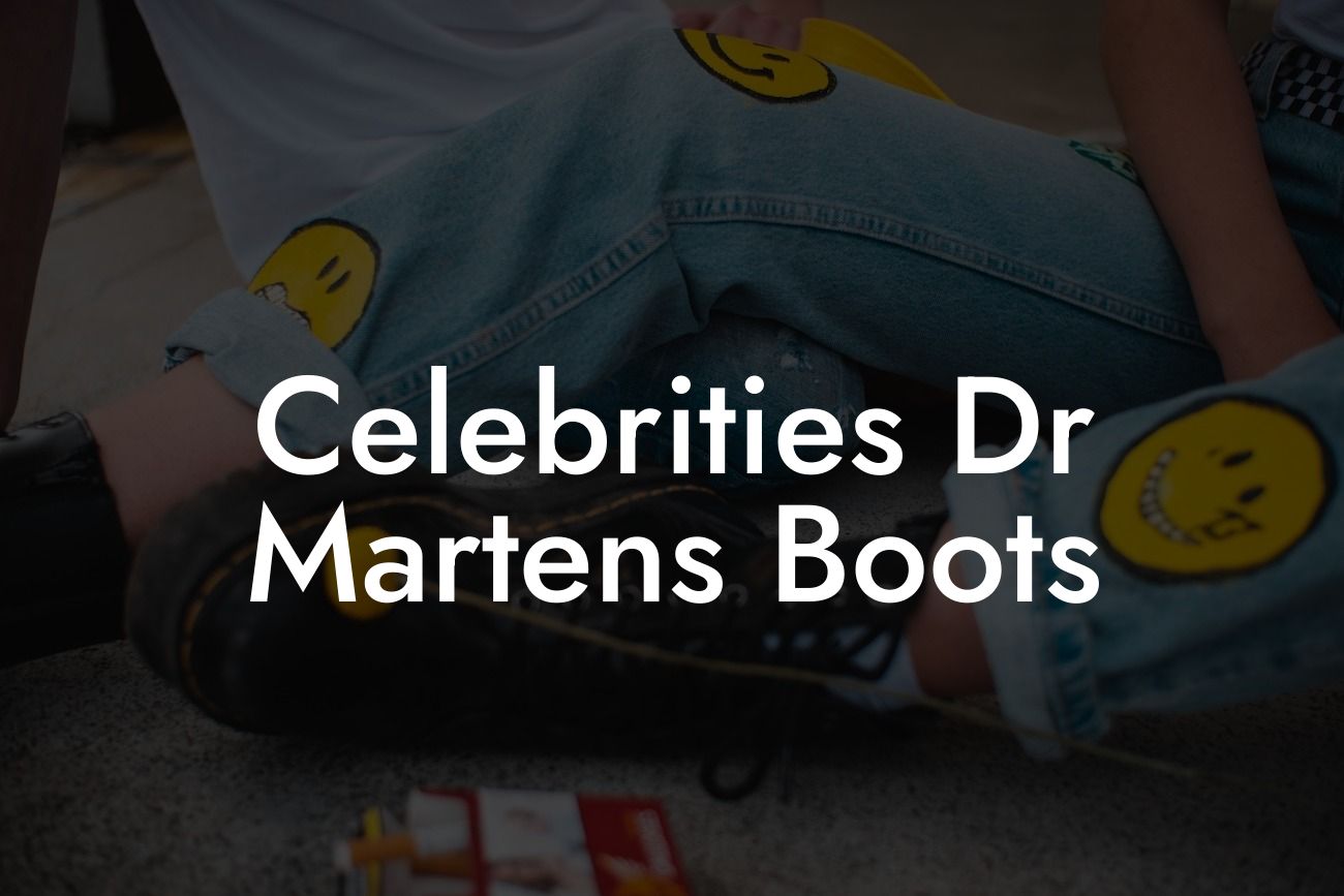 Celebrities Dr Martens Boots