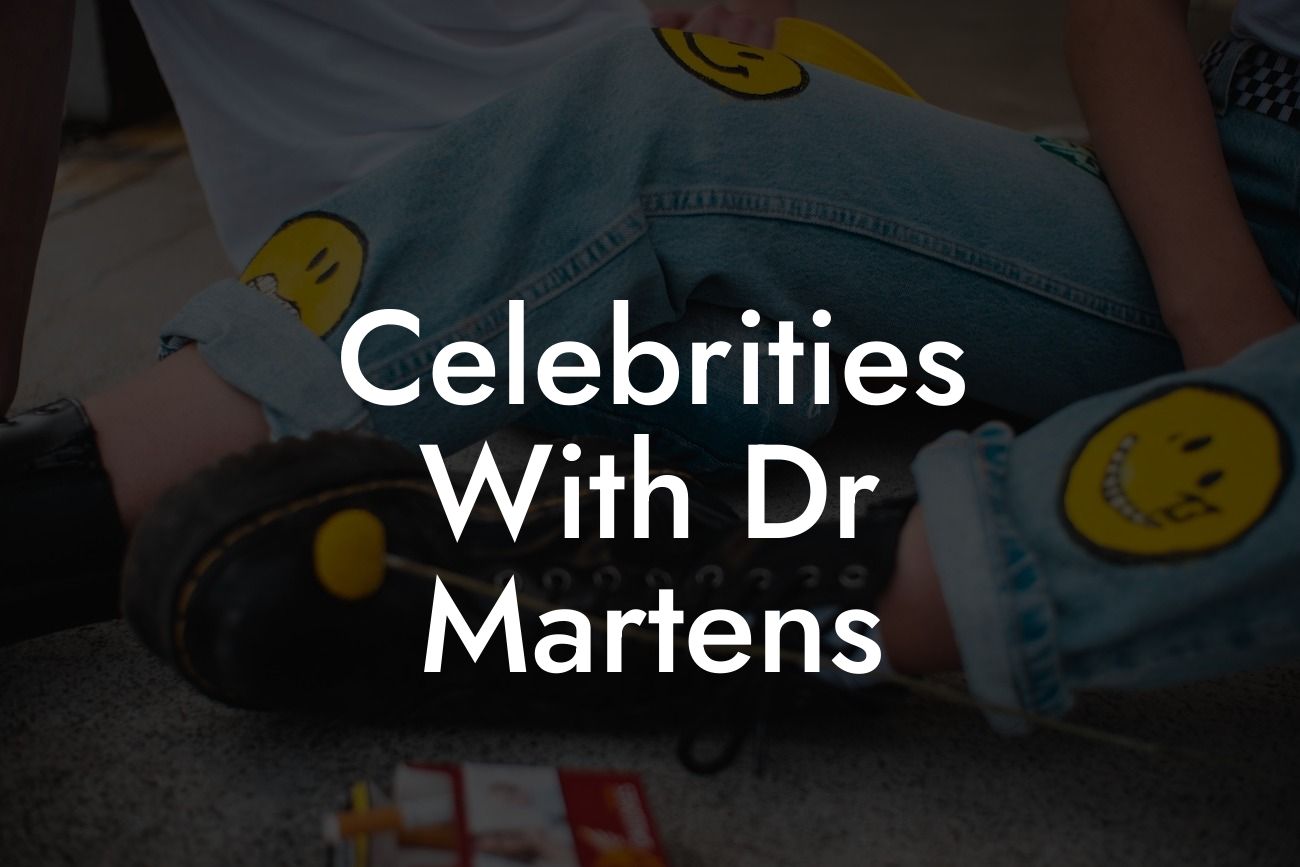 Celebrities With Dr Martens