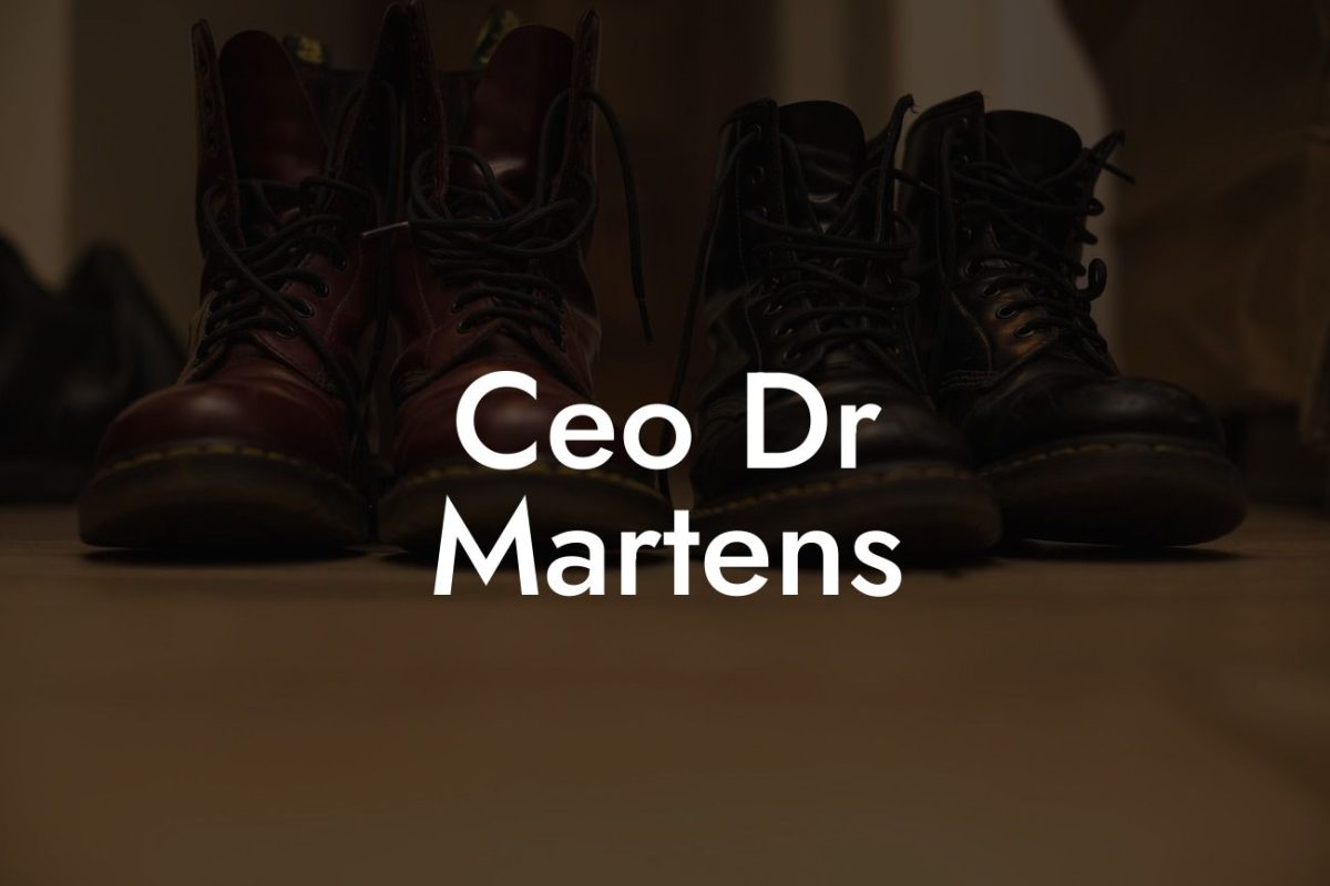 Ceo Dr Martens