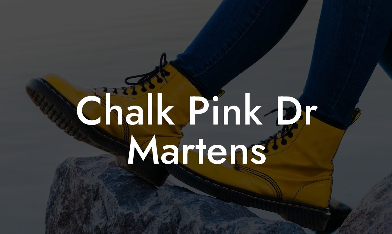 Chalk Pink Dr Martens