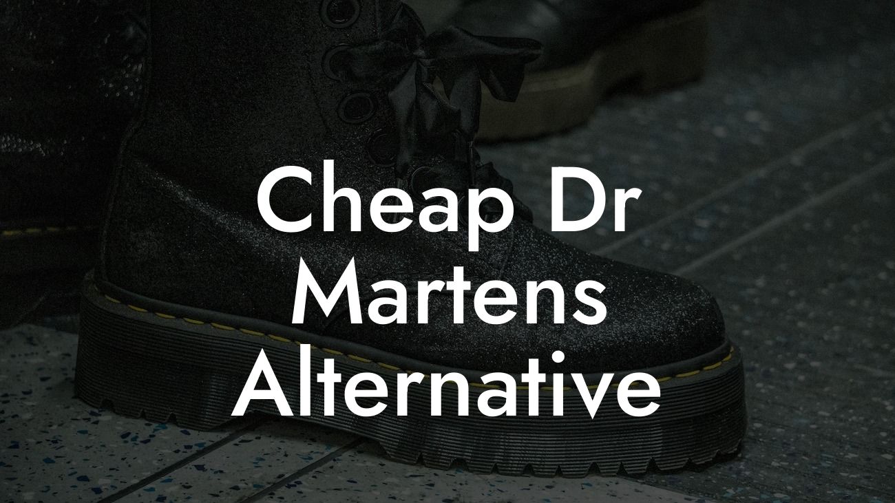 Cheap Dr Martens Alternative
