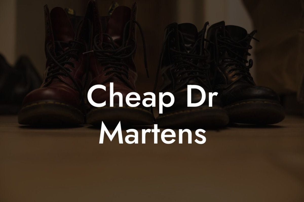 Cheap Dr Martens