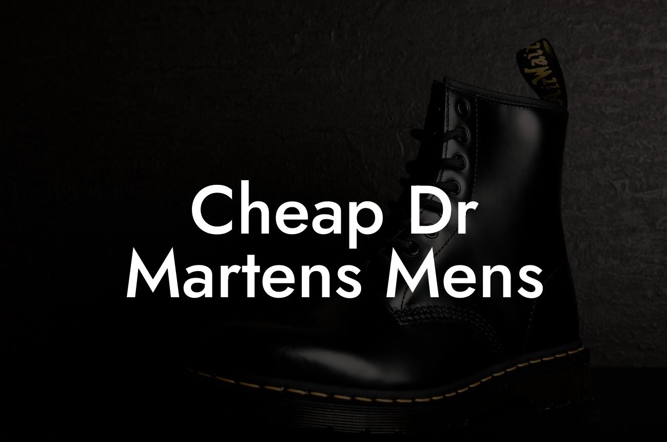 Cheap Dr Martens Mens