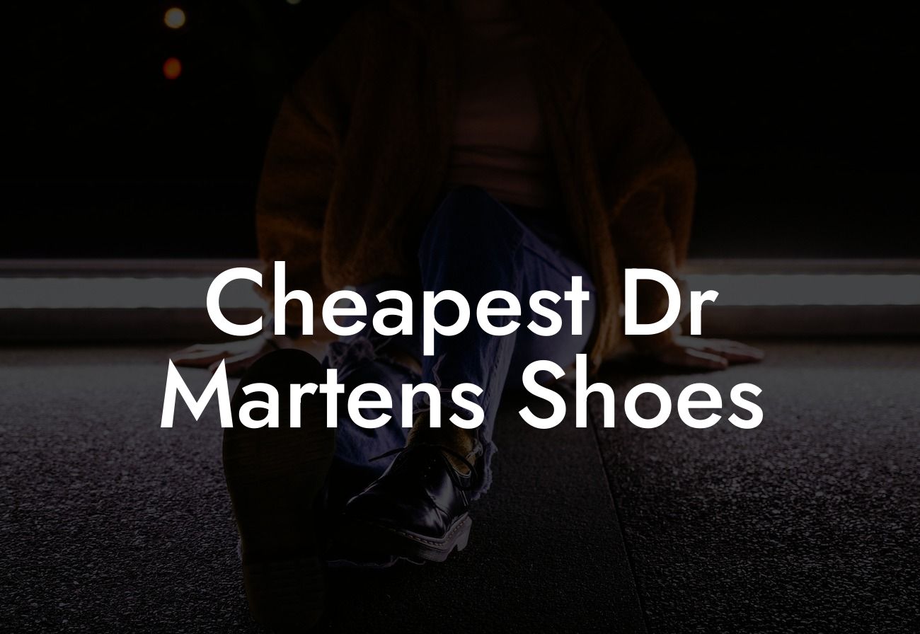 Cheapest Dr Martens Shoes