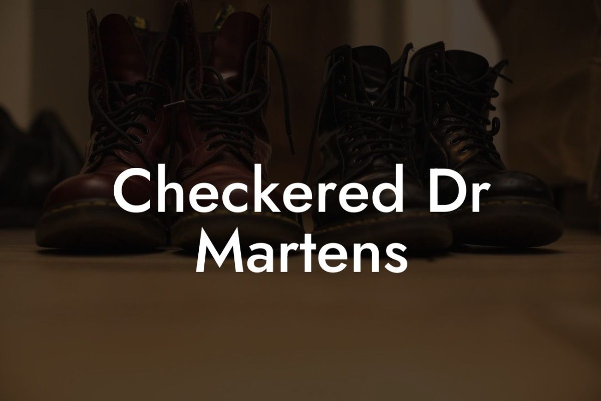 Checkered Dr Martens